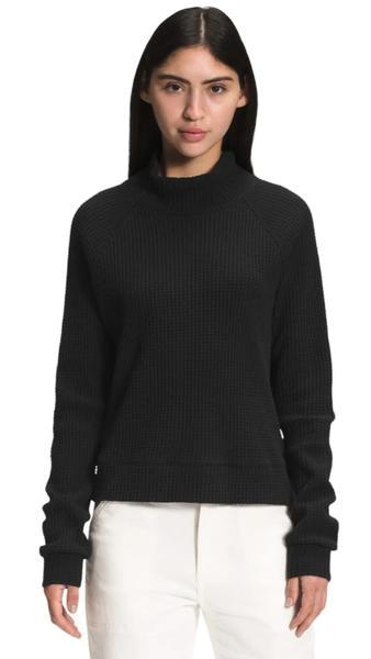 Womens Long Sleeve Mock Neck Chabot