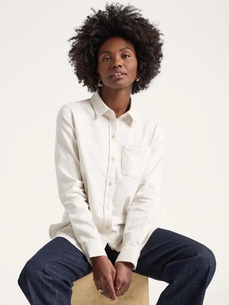 Womens Relaxed Flannel Shirt