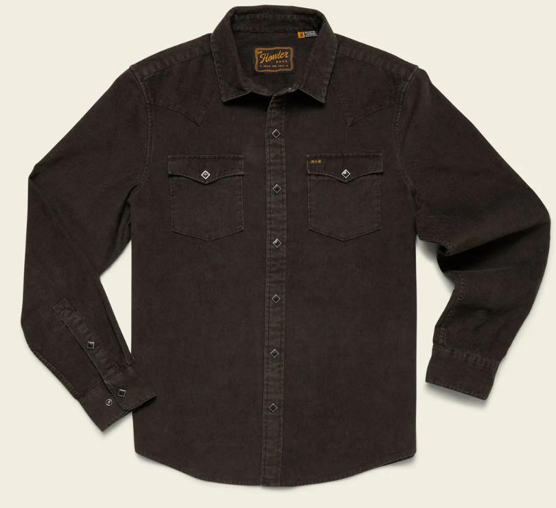 Banning Corduroy Snapshirt