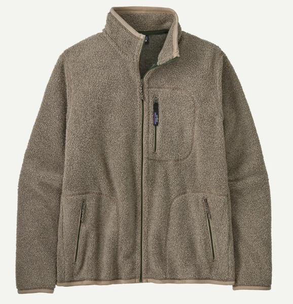 Mens Reclaimed Fleece Jacket