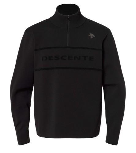 Mens Half Zip Logo Sweater