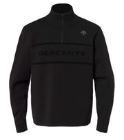 Mens Half Zip Logo Sweater