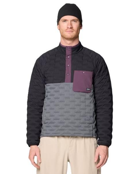 Mens Stretchdown Light Snap Neck