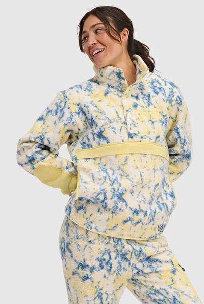 Womens Caldera Sherpa Fleece Pullover 1/2 Snap