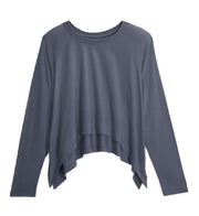 Women's Bamboo Lightweight Cropped Long Sleeve - Bill & Paul's