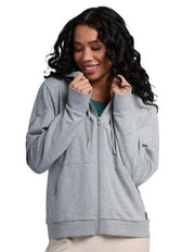 Women's Lightweight Fleece Zip Hoodie - Bill & Paul's