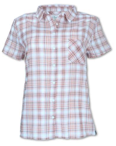 Women's Madras Plaid Shirt
