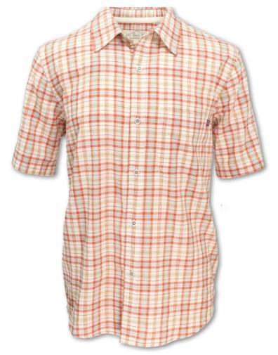 Men's Lightweight Madras Plaid Shirt