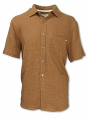 Men's Short Sleeve Seersucker Shirt