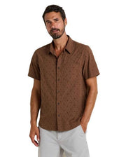Men's Airscape Short Sleeve Shirt Embroidered