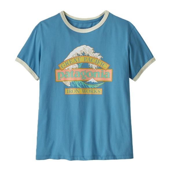 Women's Great Waves Ringer Tee