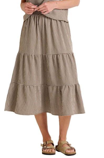 Women's Sunkissed Tiered Midi Skirt