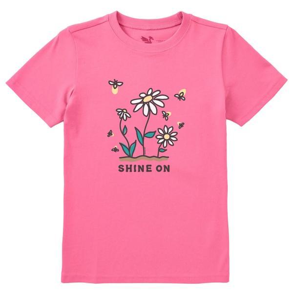 Kid's Shine On Daisies/Fireflies Short Sleeve