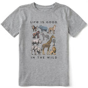 Kid's In the Wild Animals Short Sleeve