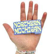 Groovy Northern Michigan Sticker