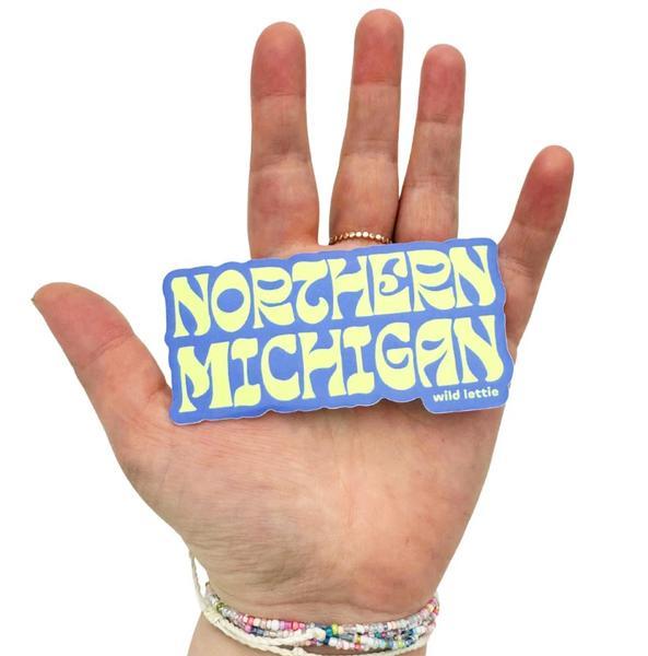 Groovy Northern Michigan Sticker