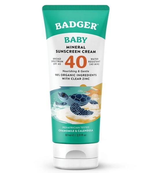 SPF 40 Baby Mineral Sunscreen 2.9oz