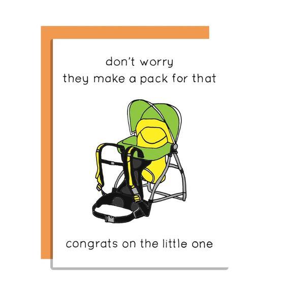 Pack For That Baby Card