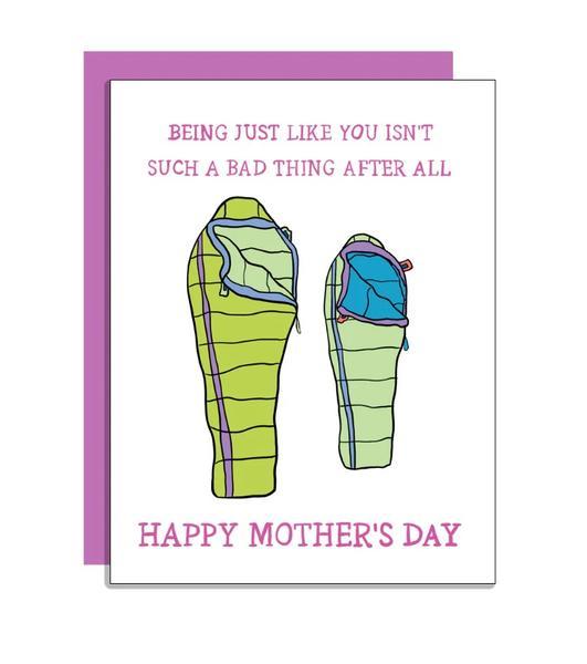 Bad Thing Mothers Day Card