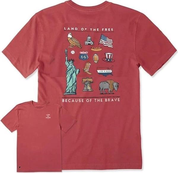 Men's Land of the Free Short Sleeve