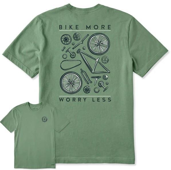 Men's Bike More Worry Less Short Sleeve