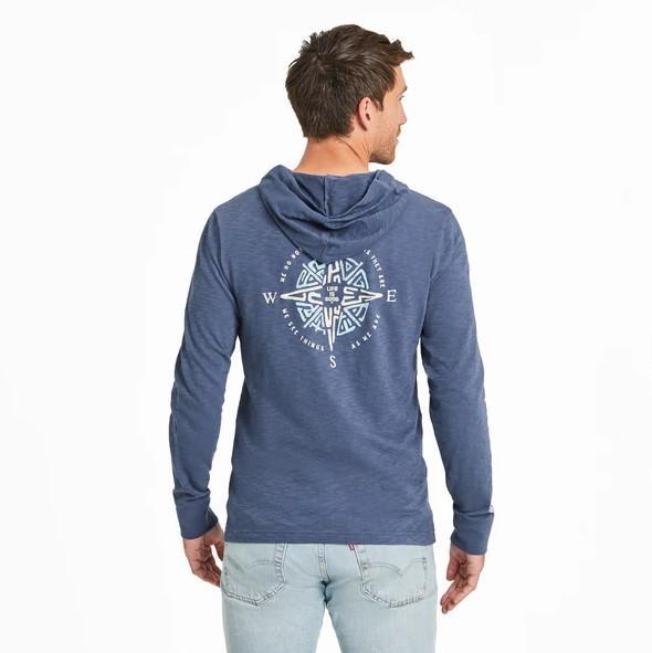 Men's Tribal Compass Hoodie