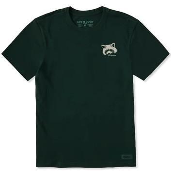 Men's Raccoon Short Sleeve Crusher Tee
