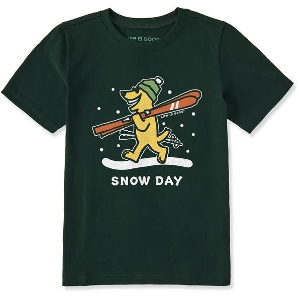 Kid's Rocket Ski Snow Day Short Sleeve