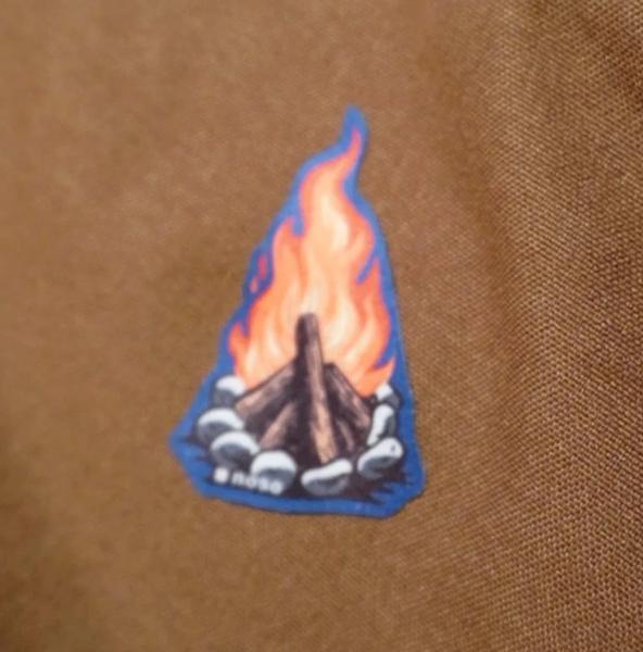Glowing Campfire Patch