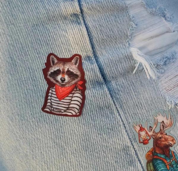 Racoon Bandit Patch