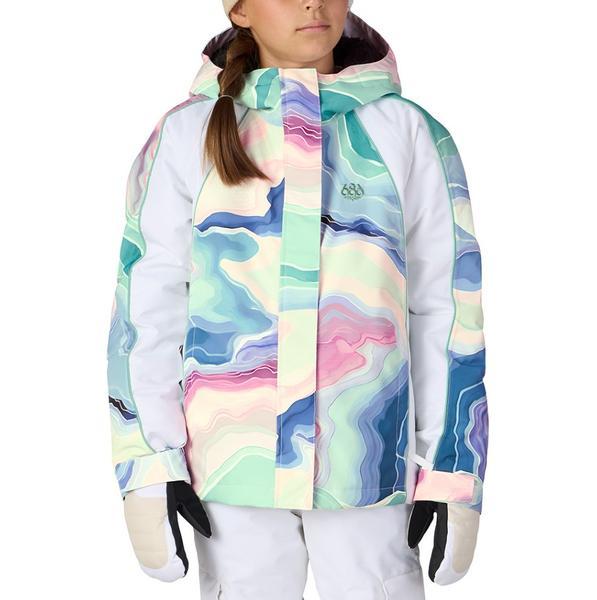 Girl's Hologram Insulated Jacket