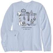 Women's Life is Good in the Snow Long Sleeve