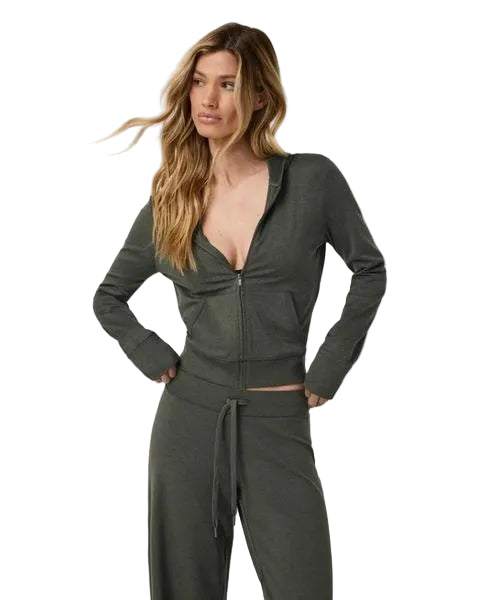 Women's Halo Mini Full Zip Hoodie