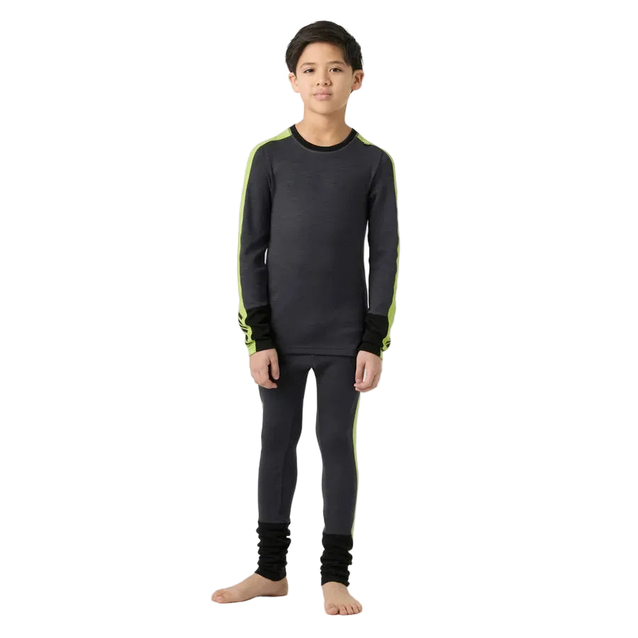 Kids' Merino Solid Midweight Set