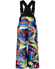 Boy's Volt Print Bib Pant