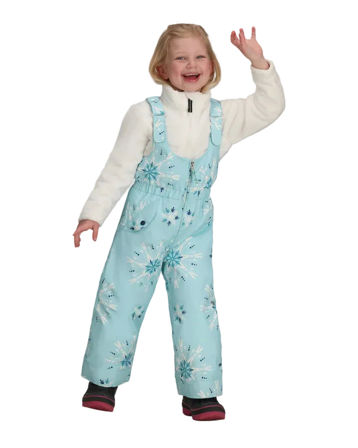 Girls Snoverall Print Bib Pant