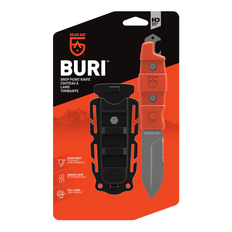 Buri Drop Point Knife