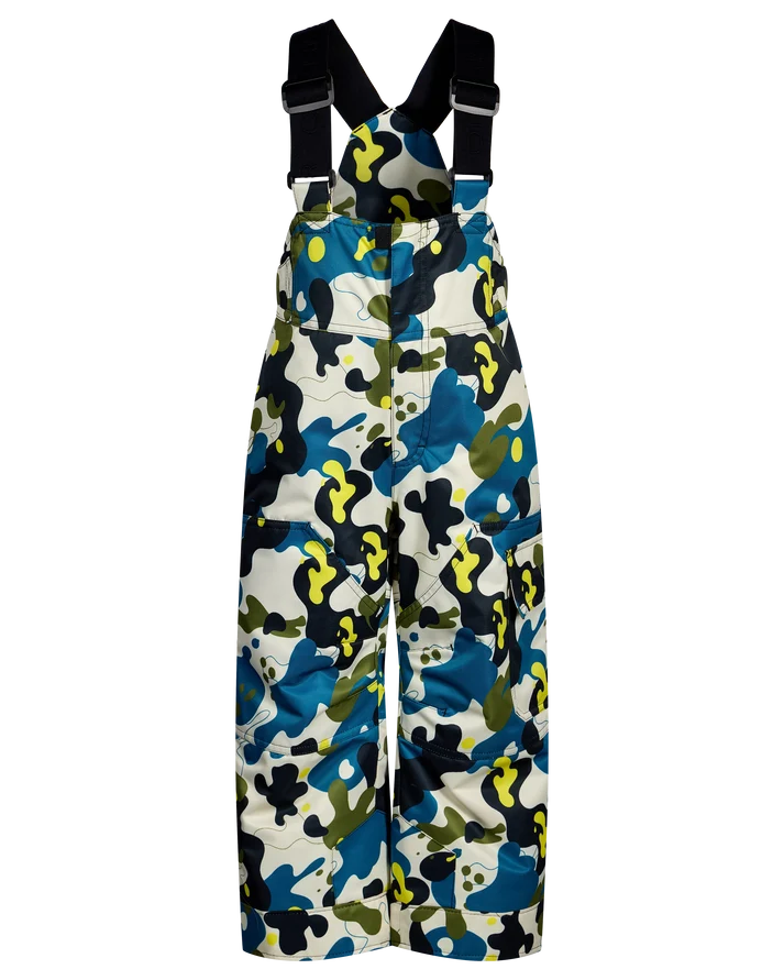 Boy's Volt Print Bib Pant