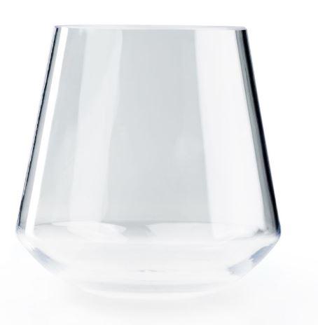 Stemless Red Wine Glass