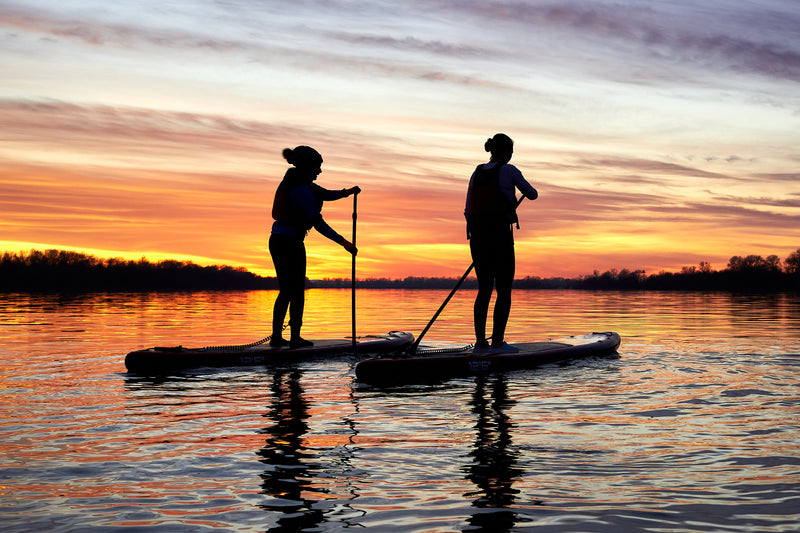 Kayaks, canoes, and paddleboards for water adventures at Bill & Paul's