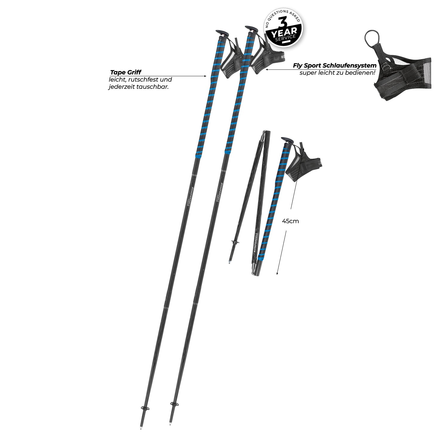 FXP Composite Trail - Blue