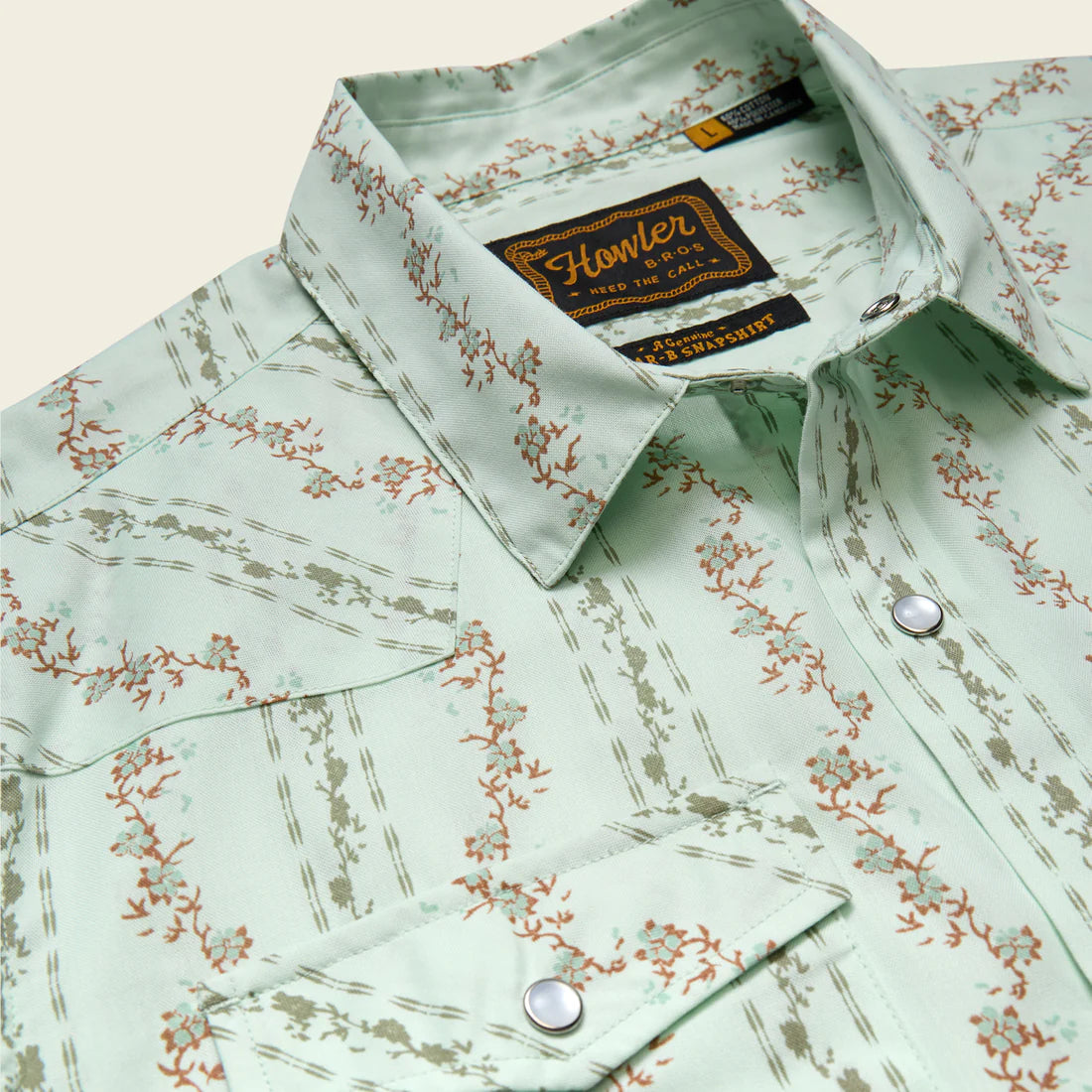 Men's H Bar B Snapshirt
