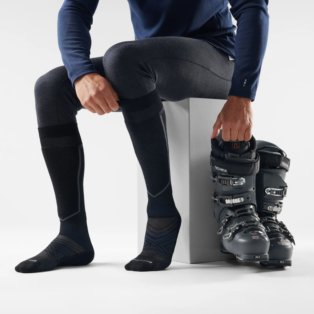 Men's Ski Targeted Cushion Over the Calf