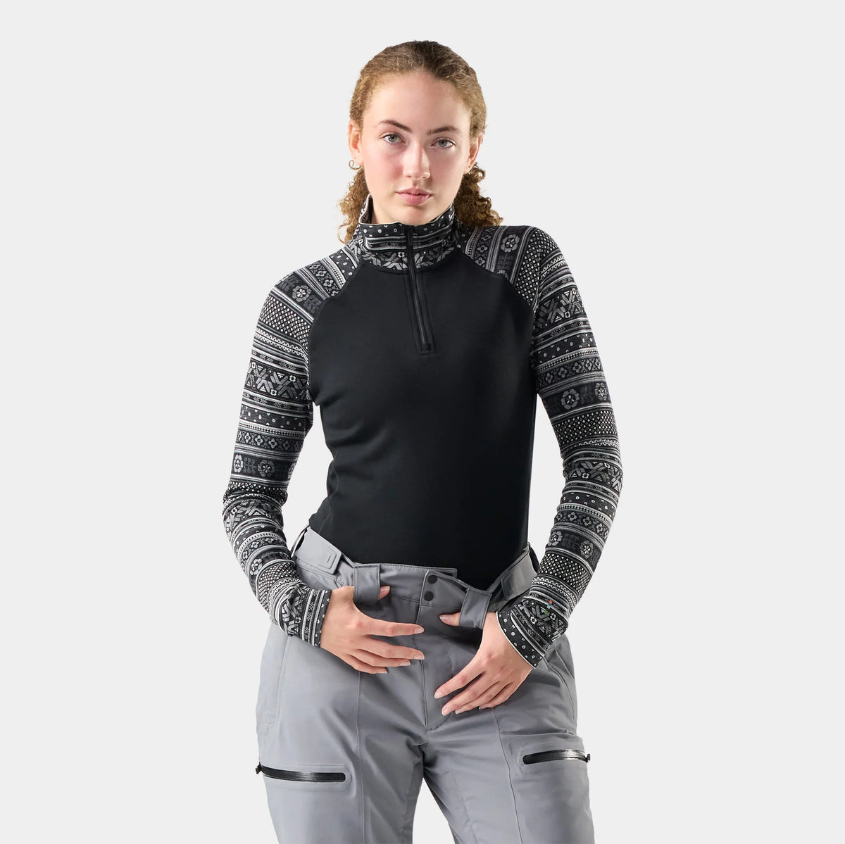 Women's Classic Thermal Merino Base Layer 1/4 Zip