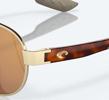 Loreto Brushed Gold Gold Mirror