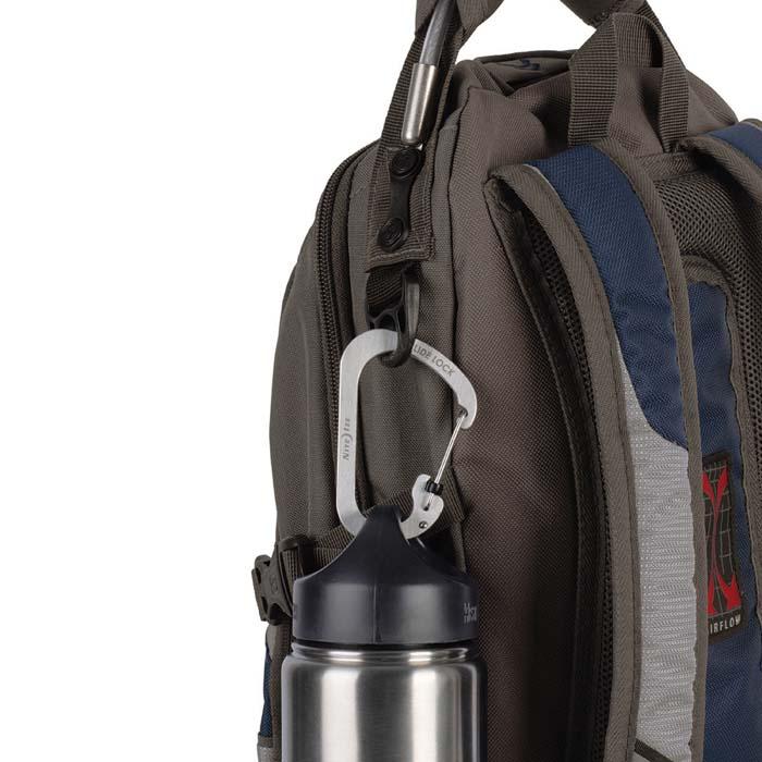 Slidelock Carabiner 3  Stainless Steel