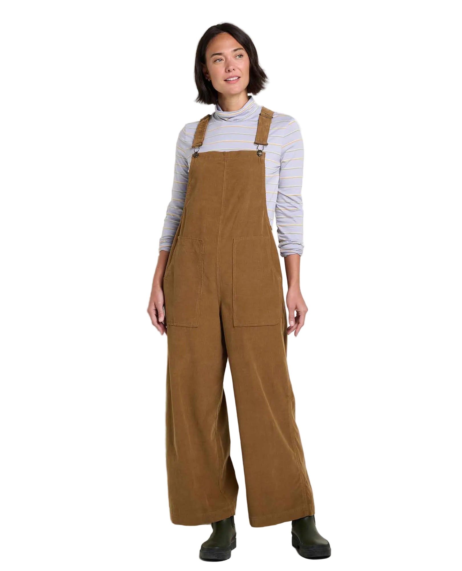 Women's Cattail Corduroy Wide Leg Overall