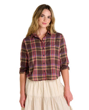 Women's Re-Form Flannel Boxy Shirt