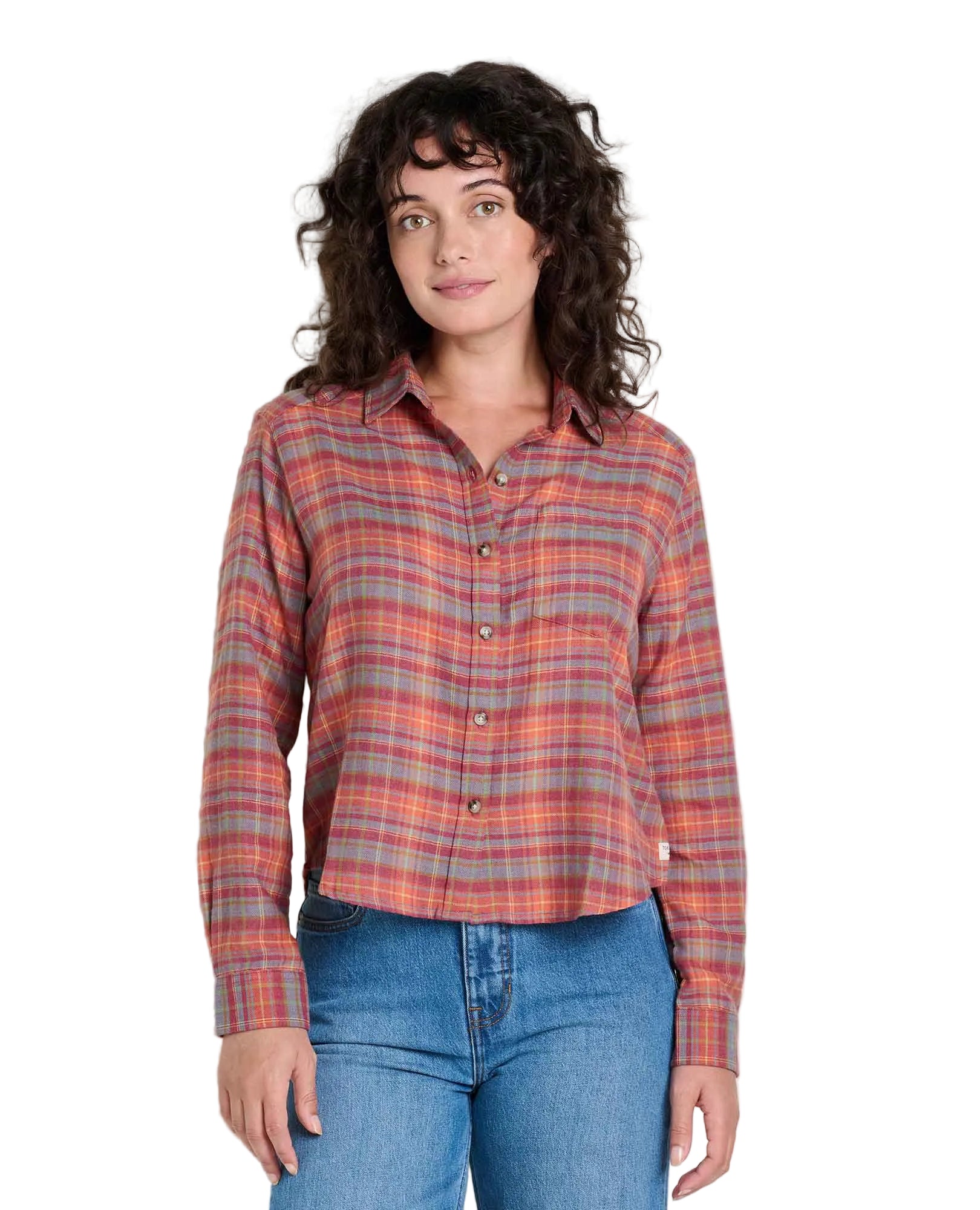 Women's Re-Form Flannel Boxy Shirt