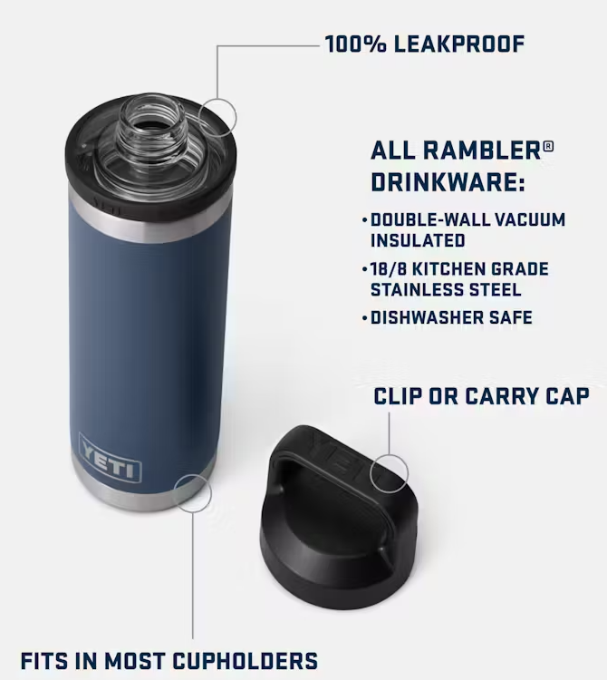 Rambler 18oz Bottle with Chug Cap